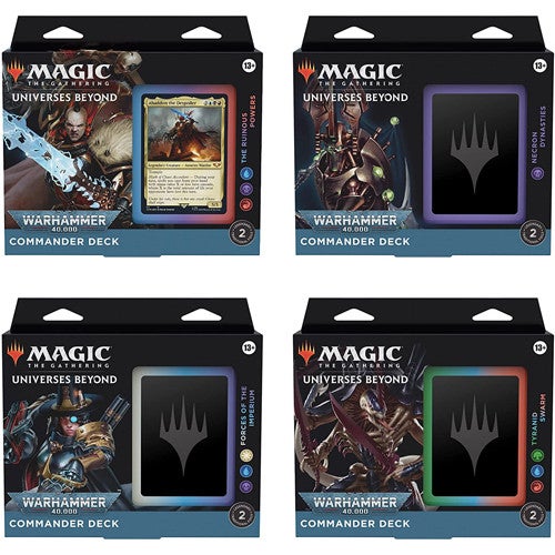 warhammer mtg commander decks MTG: Warhammer 40,000 (40K) Commander Decks Collector Edition main image 0