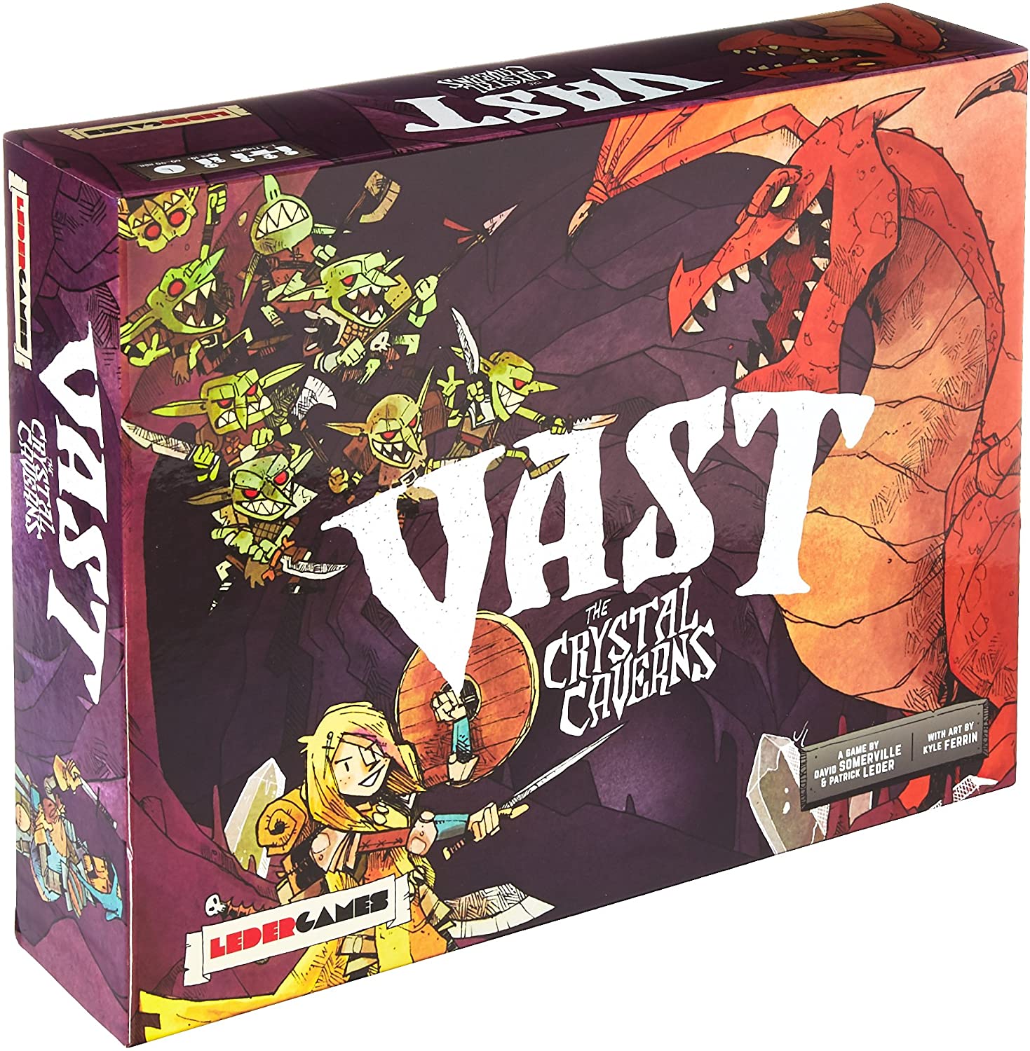 Vast 2024 the crystal caverns board game